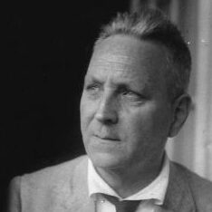 Der österreichische Ethnologe Richard Thurnwald. Portrait. Um 1930. Photographie.